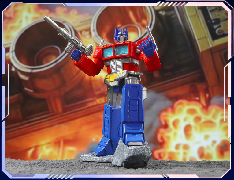 Transformers Optimus Prime Box of 6 Random Figures