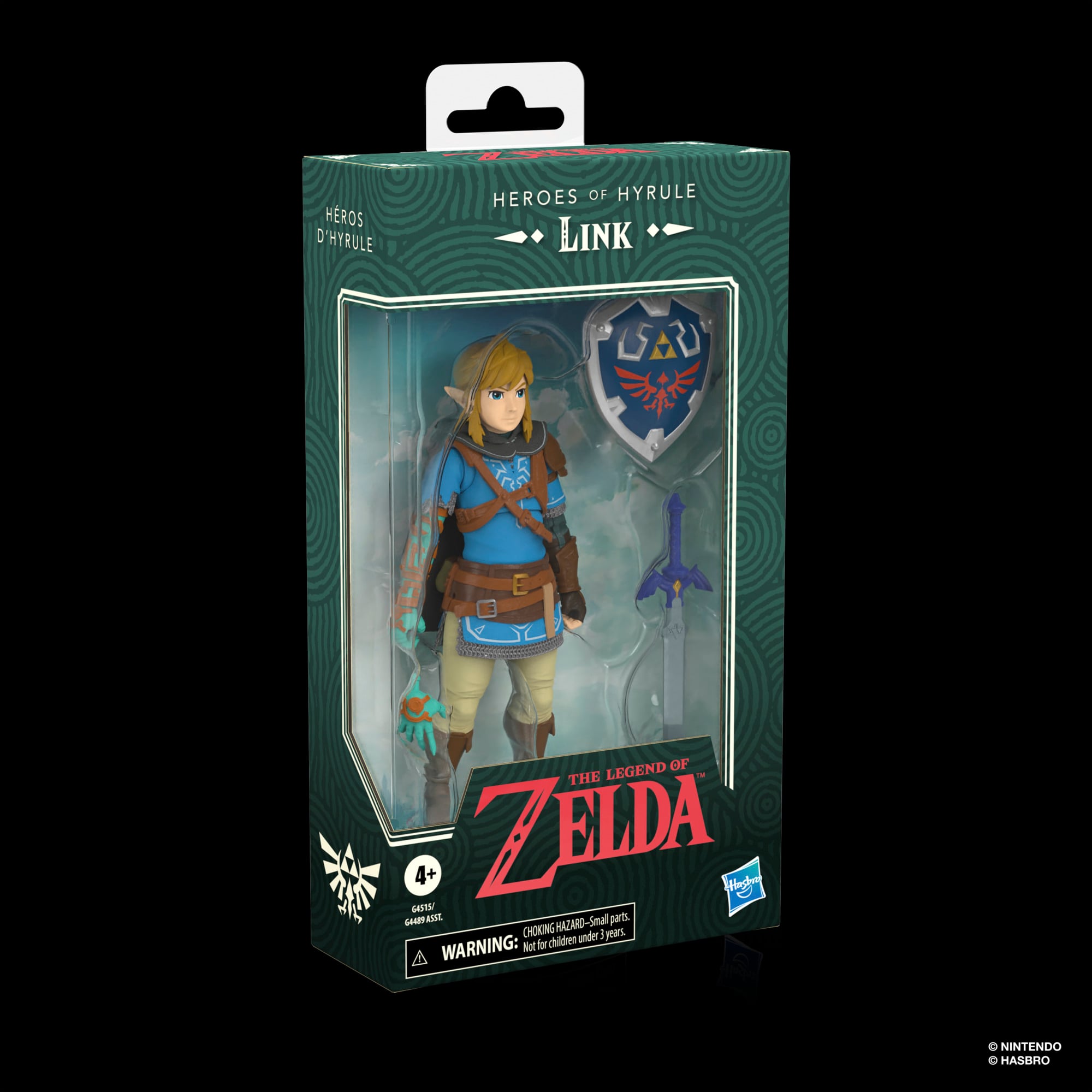 The Legend of Zelda: Tears of the Kingdom Heroes of Hyrule Link Action Figure Gallery Image 11