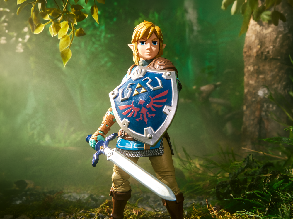 The Legend of Zelda: Tears of the Kingdom Heroes of Hyrule Link Action Figure Gallery Image 1