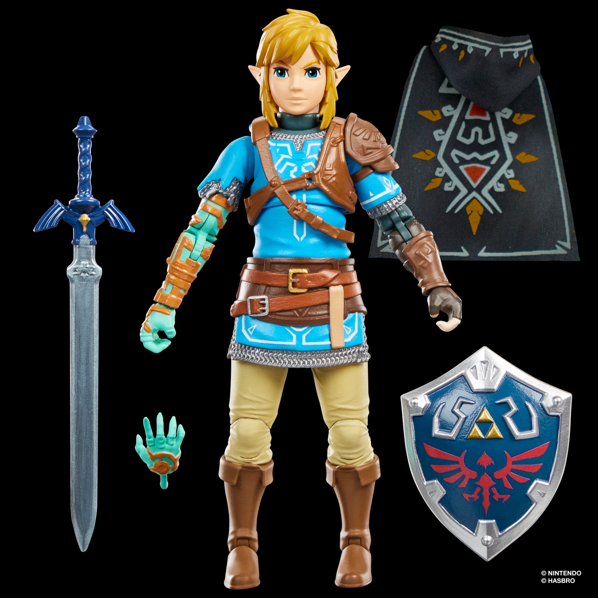The Legend of Zelda: Tears of the Kingdom Heroes of Hyrule Link Action Figure Gallery Image 9