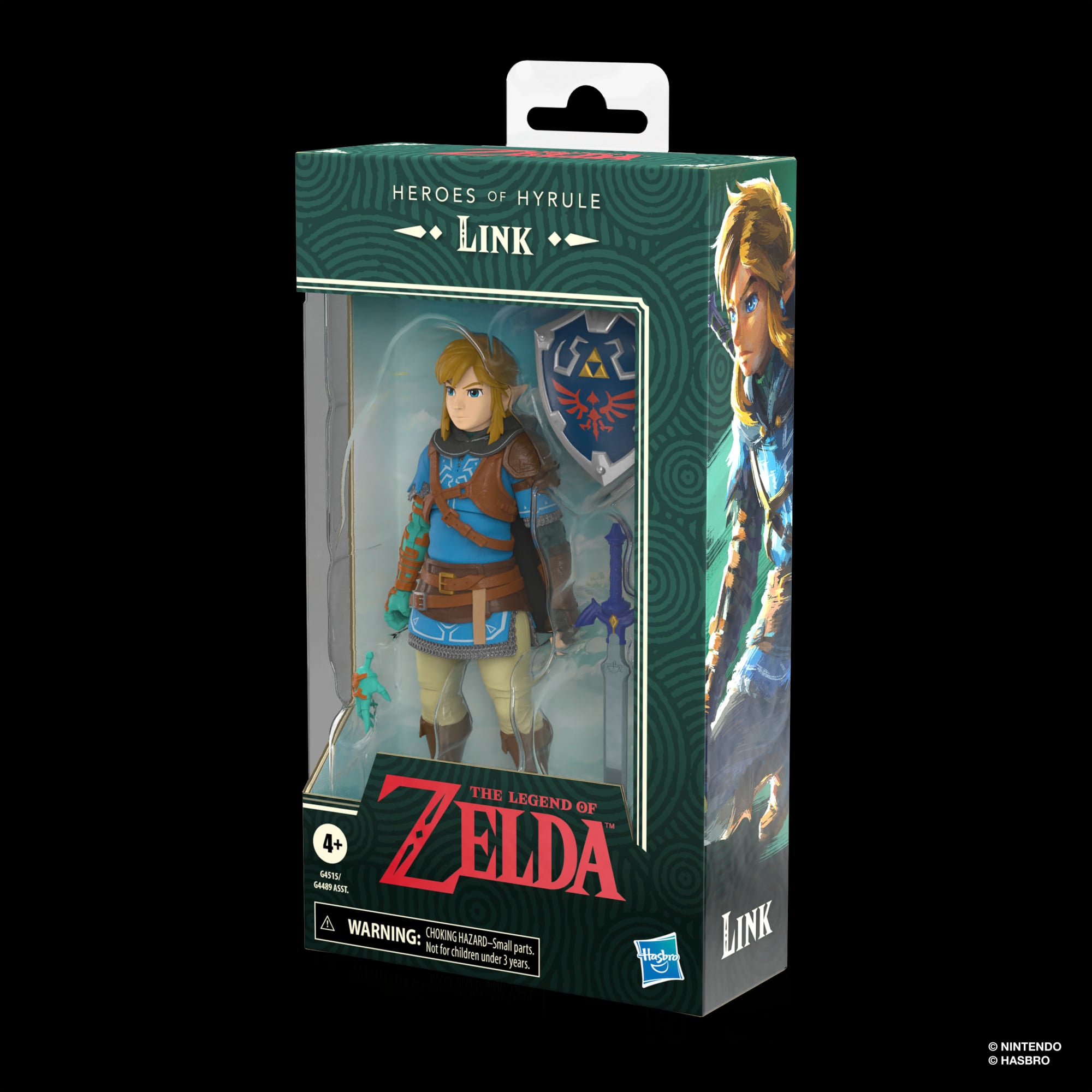 The Legend of Zelda: Tears of the Kingdom Heroes of Hyrule Link Action Figure Gallery Image 12