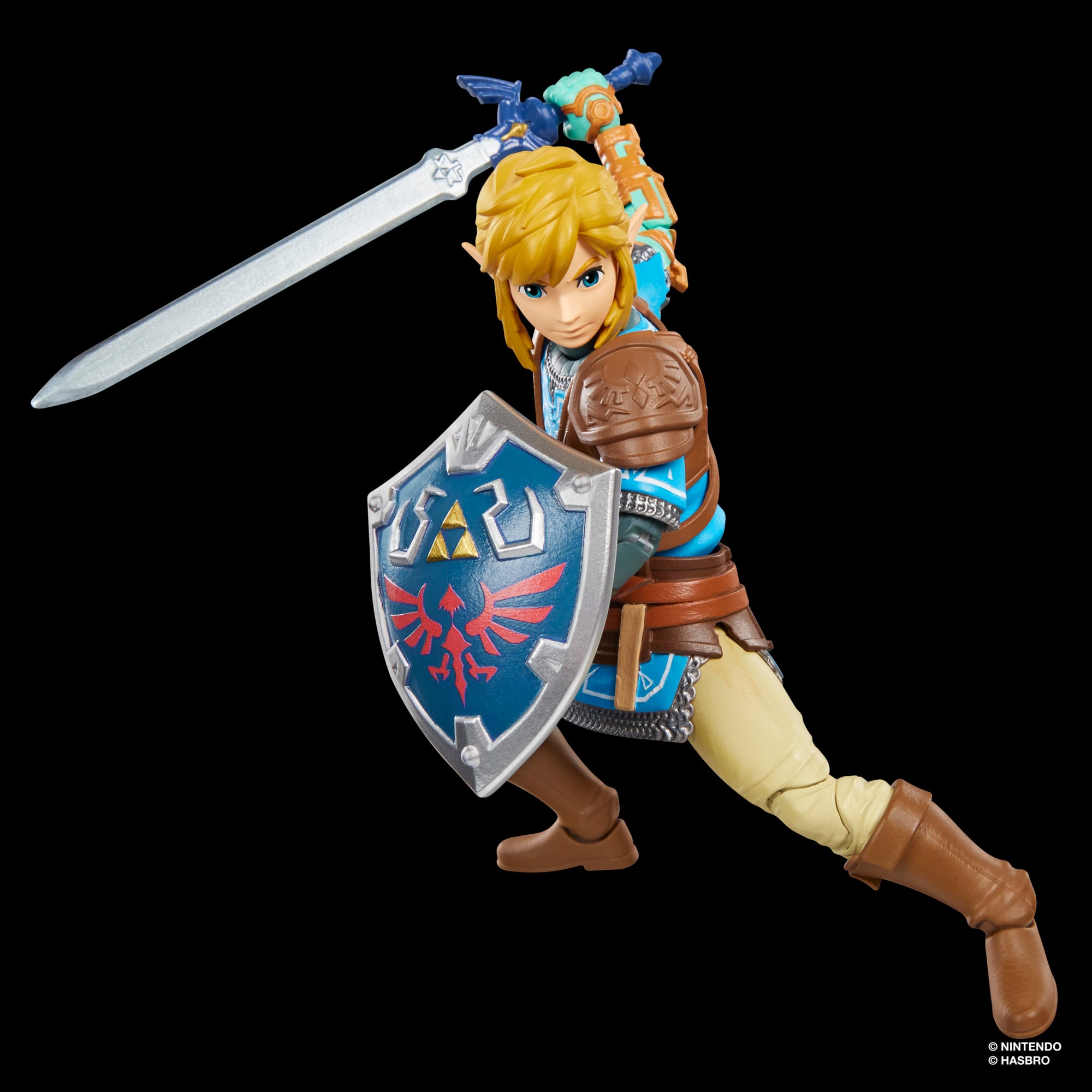 The Legend of Zelda: Tears of the Kingdom Heroes of Hyrule Link Action Figure Gallery Image 7