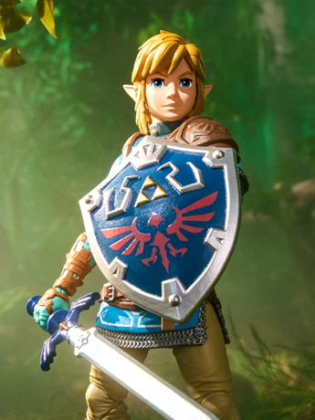The Legend of Zelda: Tears of the Kingdom Heroes of Hyrule Link Action Figure Gallery Image 2