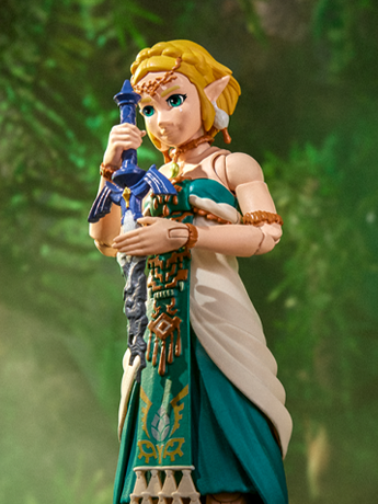 The Legend of Zelda: Tears of the Kingdom Heroes of Hyrule Princess Zelda Action Figure Gallery Image 2
