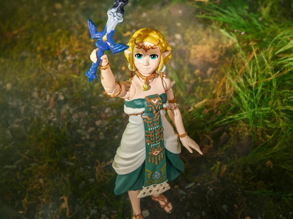 The Legend of Zelda: Tears of the Kingdom Heroes of Hyrule Princess Zelda Action Figure Gallery Image 1