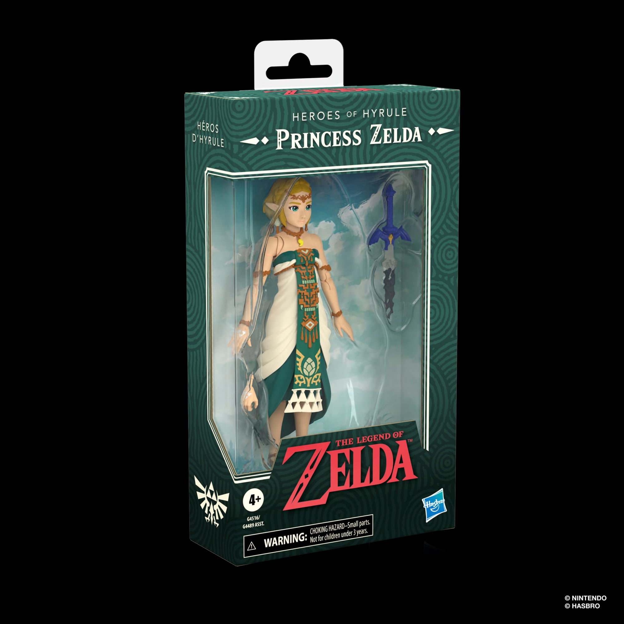 The Legend of Zelda: Tears of the Kingdom Heroes of Hyrule Princess Zelda Action Figure Gallery Image 13