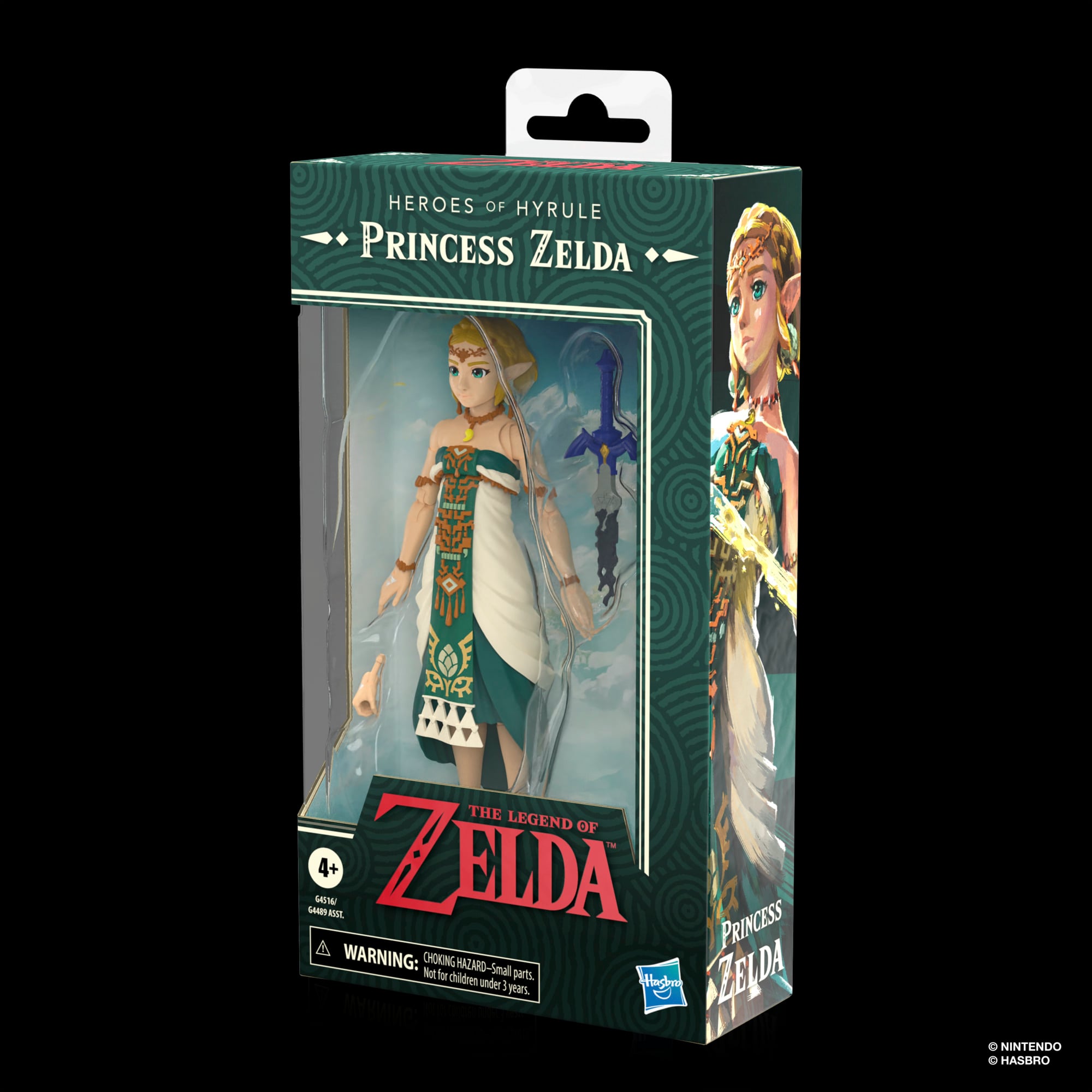 The Legend of Zelda: Tears of the Kingdom Heroes of Hyrule Princess Zelda Action Figure Gallery Image 12