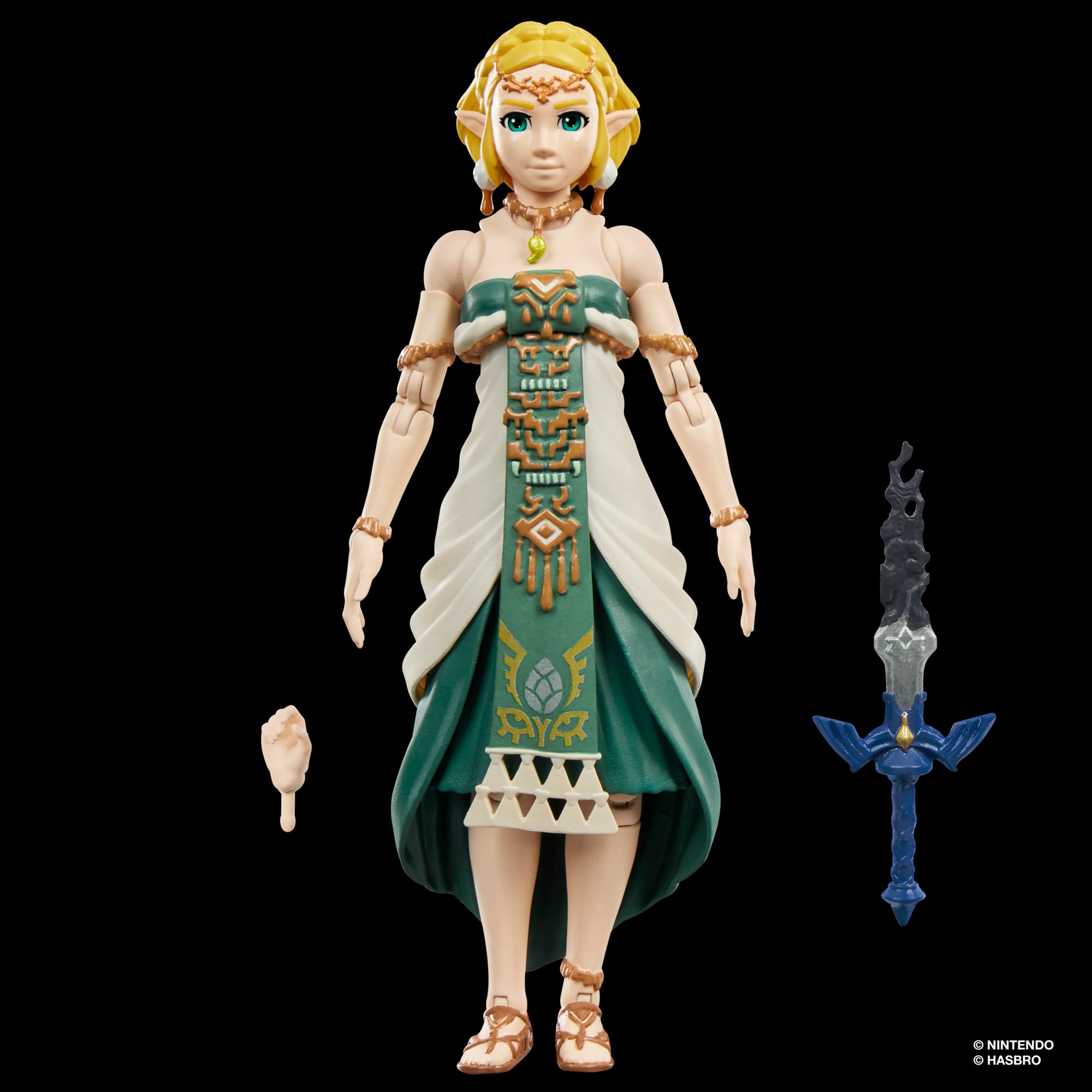 The Legend of Zelda: Tears of the Kingdom Heroes of Hyrule Princess Zelda Action Figure Gallery Image 10