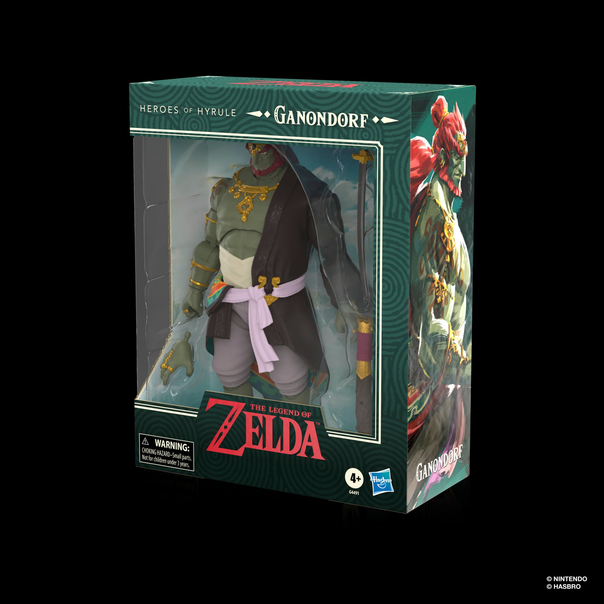 The Legend of Zelda: Tears of the Kingdom Heroes of Hyrule Ganondorf Action Figure Gallery Image 13