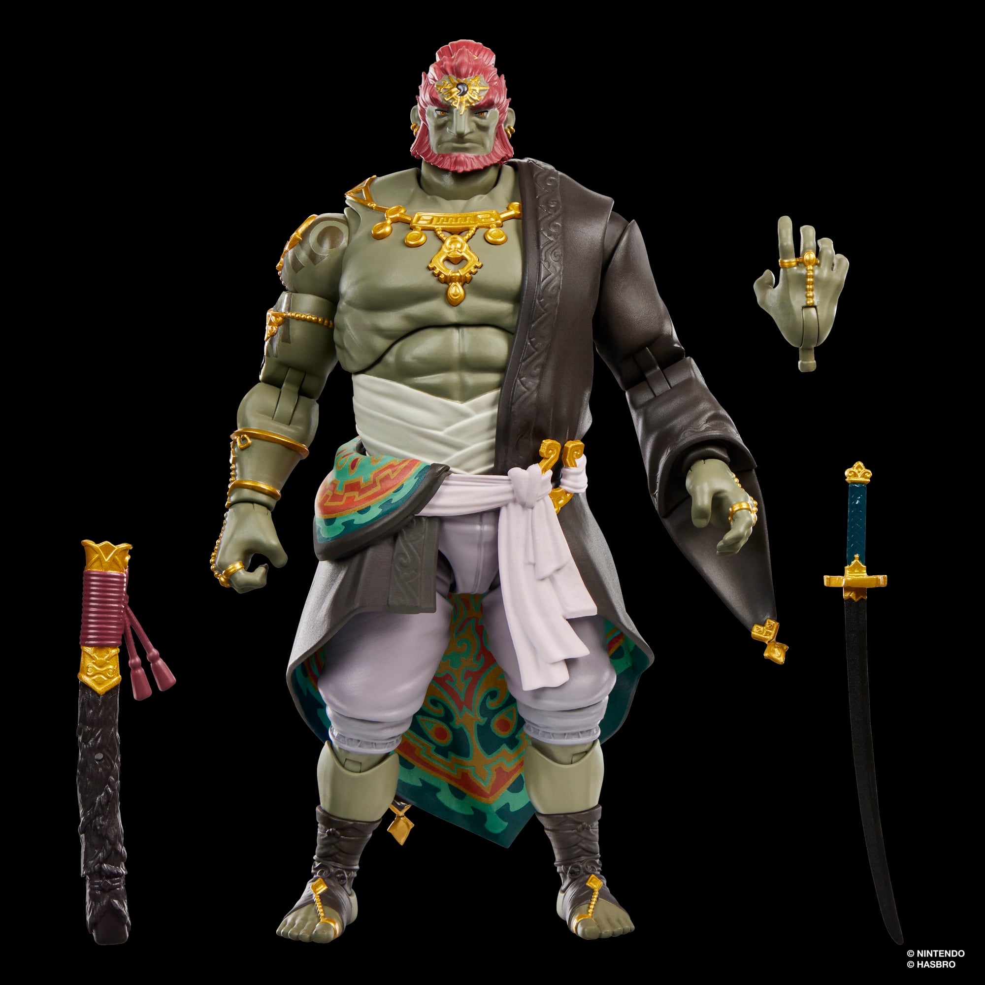 The Legend of Zelda: Tears of the Kingdom Heroes of Hyrule Ganondorf Action Figure Gallery Image 10