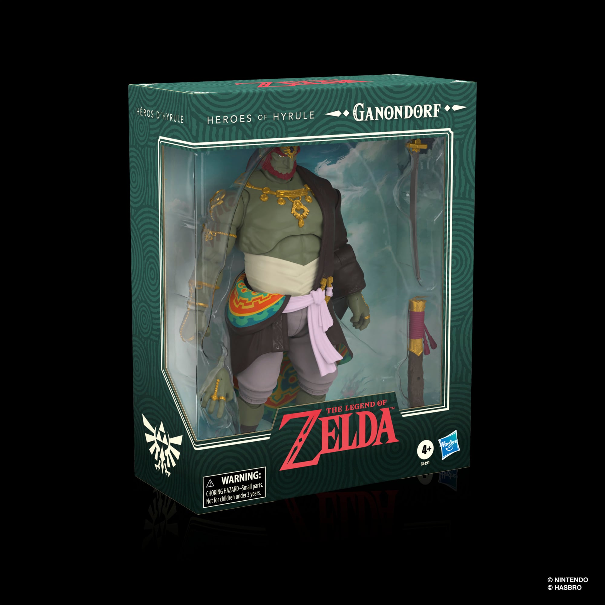 The Legend of Zelda: Tears of the Kingdom Heroes of Hyrule Ganondorf Action Figure Gallery Image 12