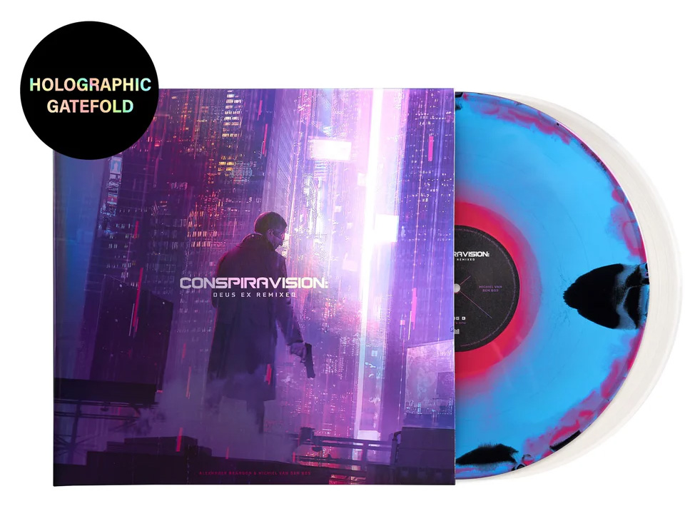 Conspiravision: Deux Ex Remixed Vinyl 2XLP Gallery Image 3
