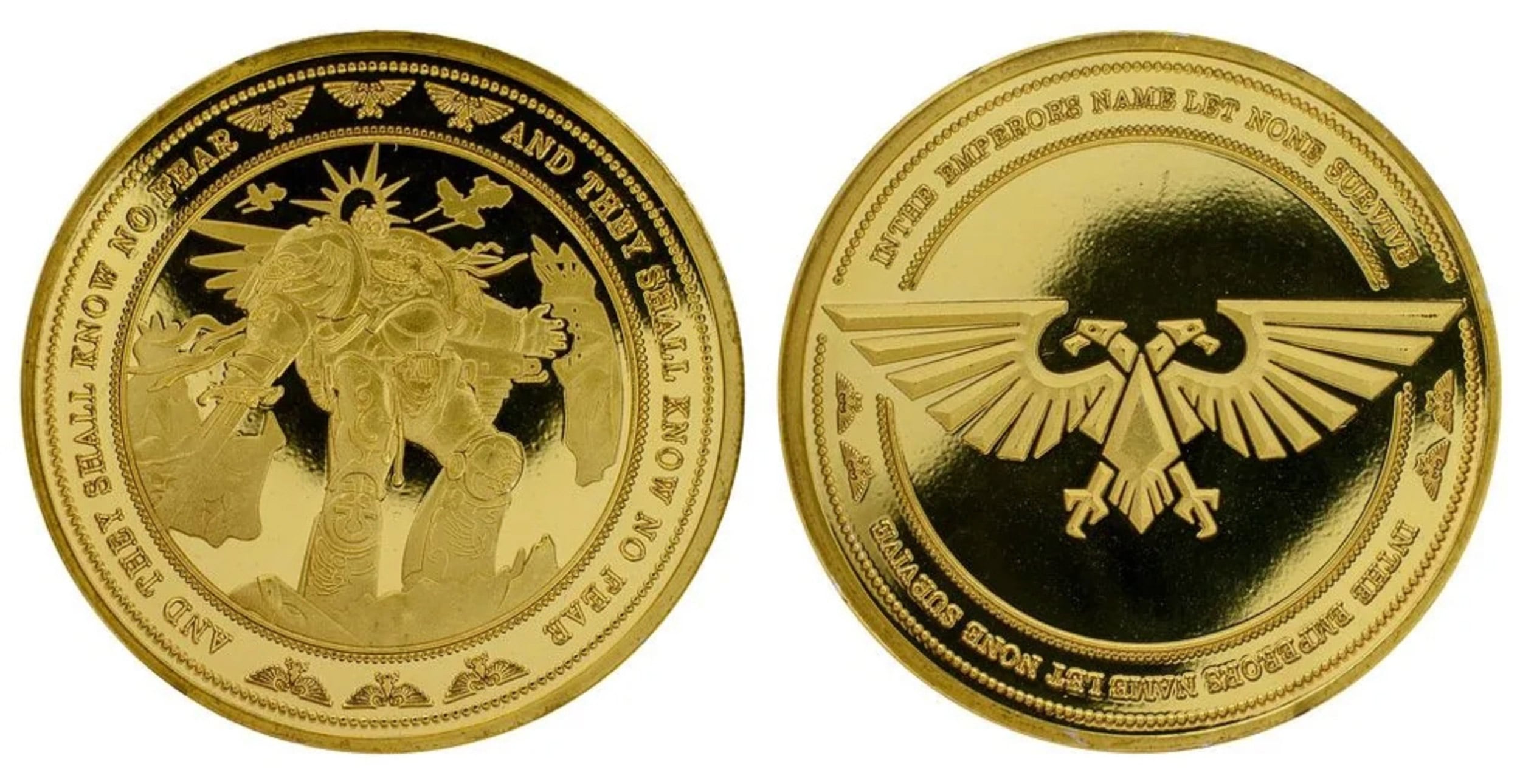 Warhammer 40,000 Imperium Limited Edition Collectible Coin Gallery Image 3