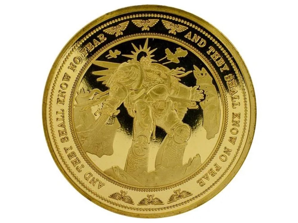 Warhammer 40,000 Imperium Limited Edition Collectible Coin Gallery Image 1