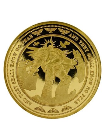 Warhammer 40,000 Imperium Limited Edition Collectible Coin Gallery Image 2