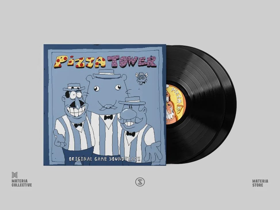 Pizza Tower: Original Soundtrack Selections Vinyl 2XLP Gallery Image 3