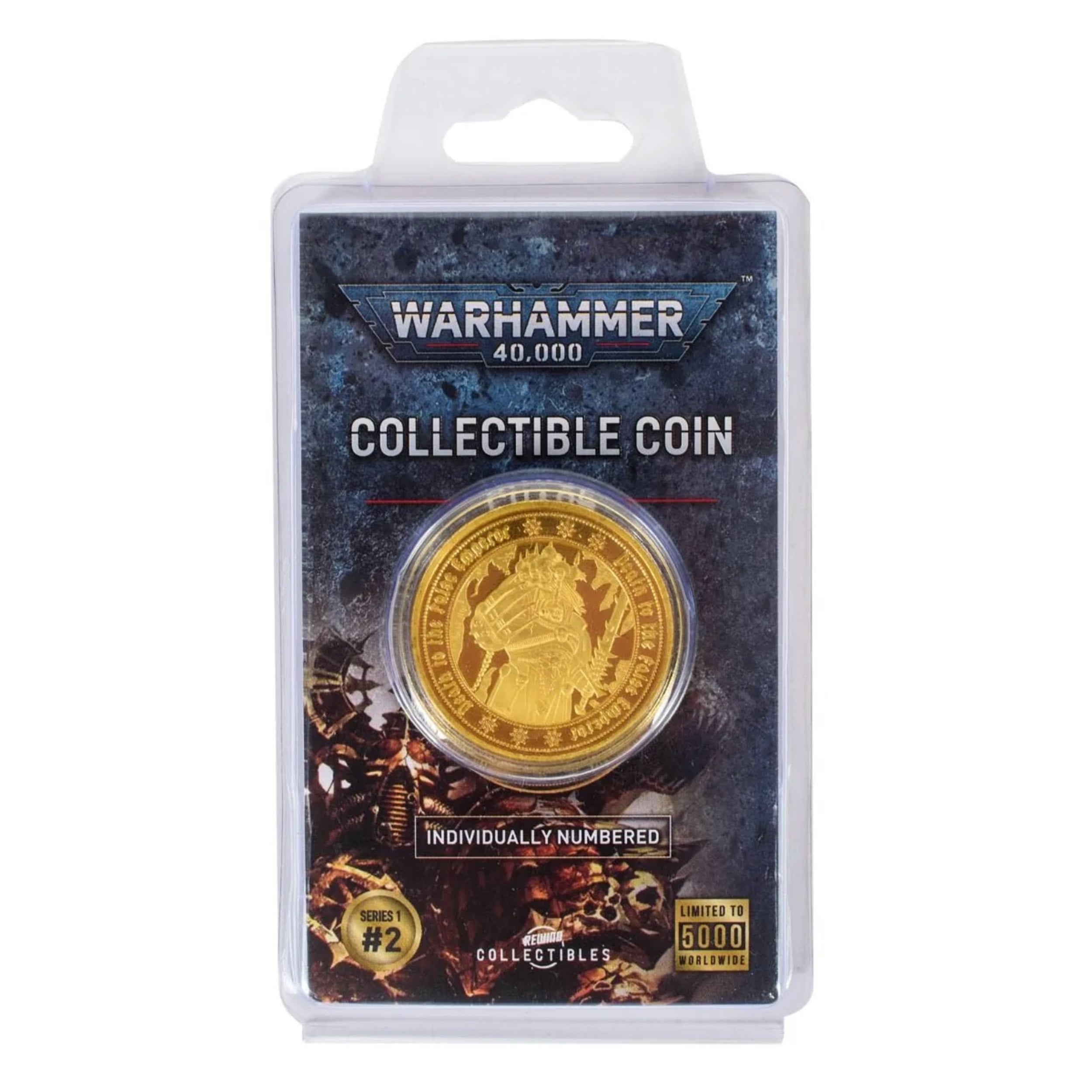 Warhammer 40,000 Chaos Limited Edition Collectible Coin Gallery Image 3