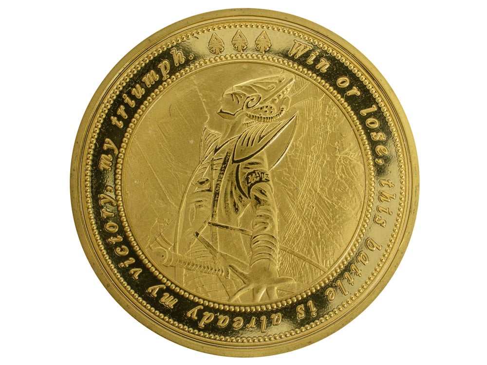 Warhammer 40,000 Aeldari Limited Edition Collectible Coin Gallery Image 1