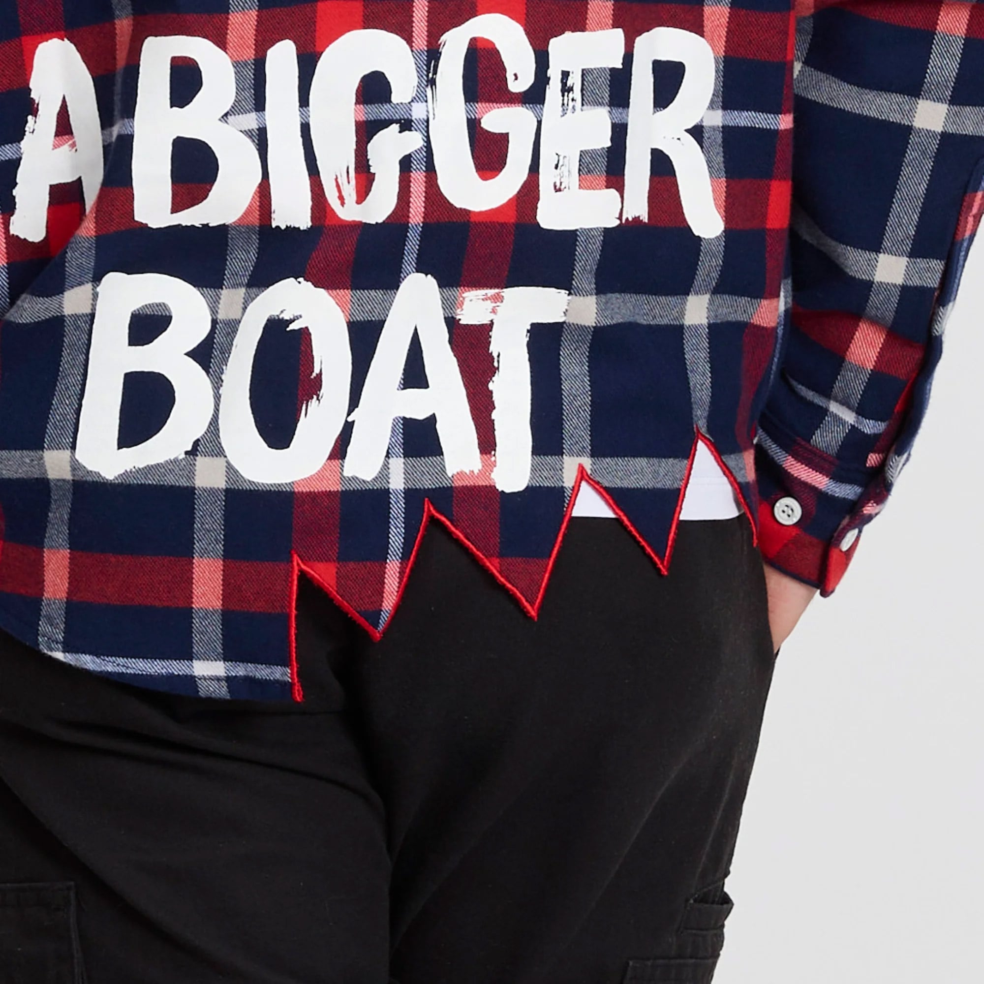 Jaws Anniversary Flannel Shirt Gallery Image 8