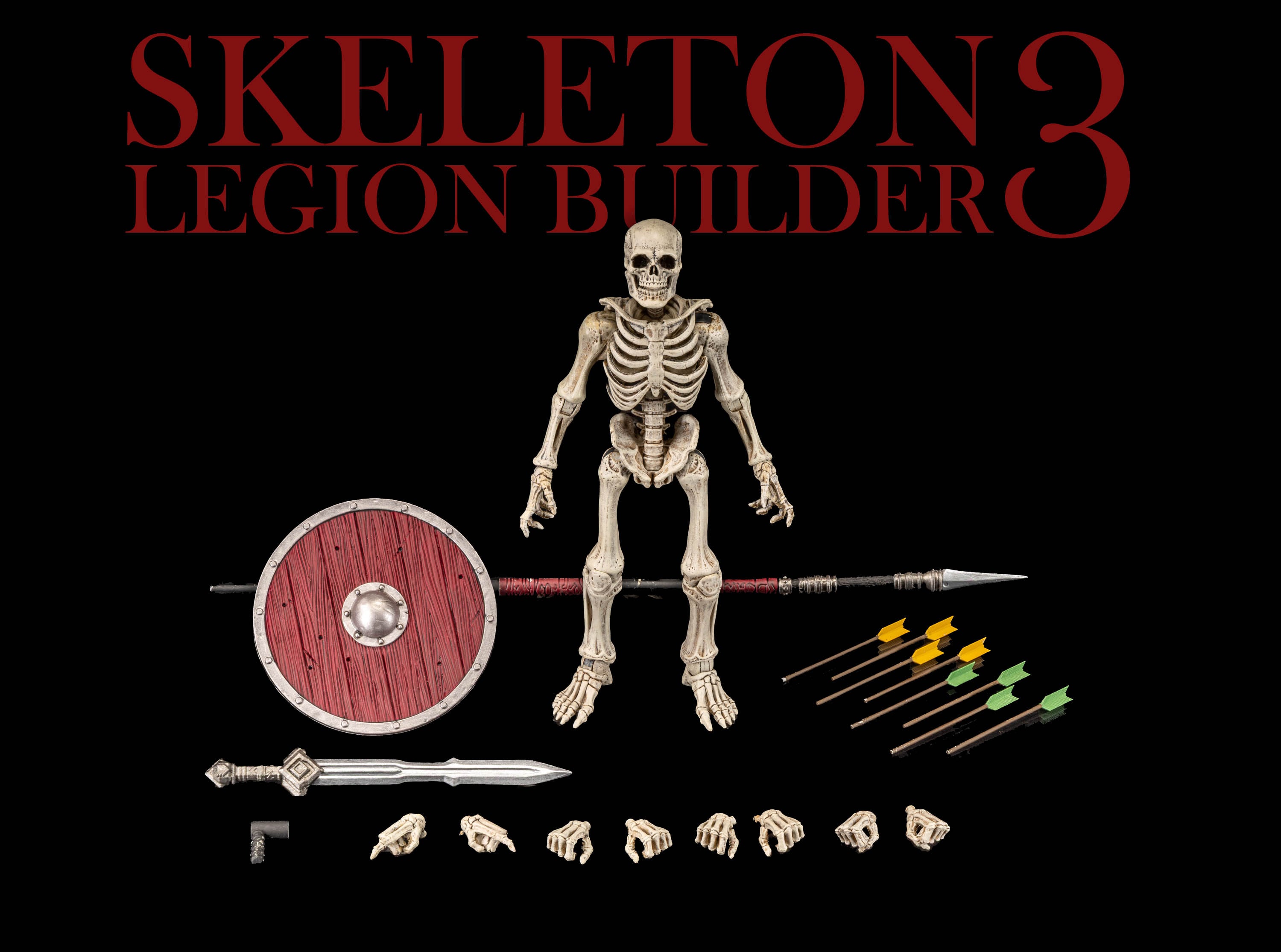 Mythic Legions Skeleton Legion Builder 3 Action Figure Gallery Image 8