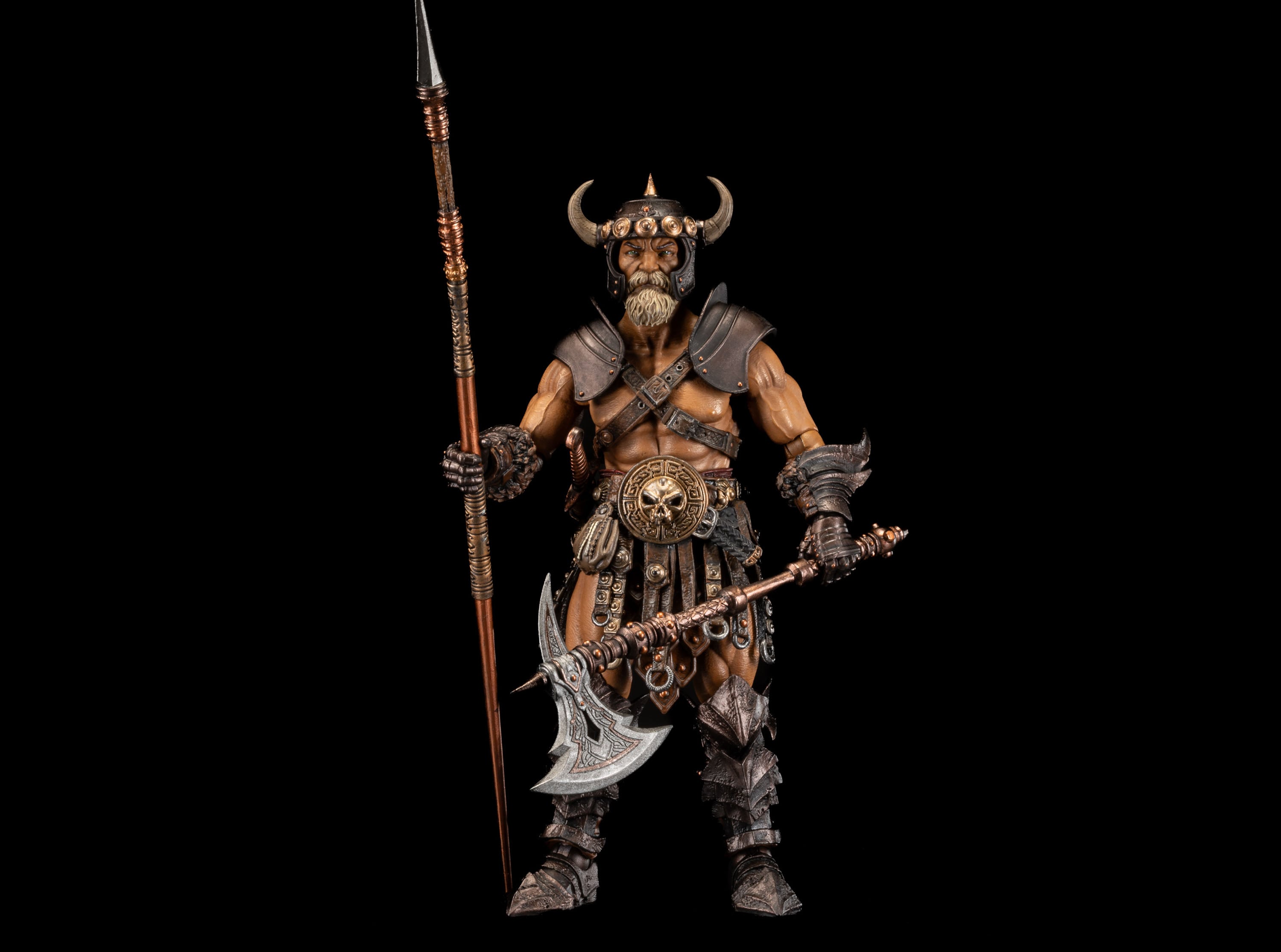 Mythic Legions Deluxe Barbarian Builder Kit 2 Action Figure Set Gallery Image 3