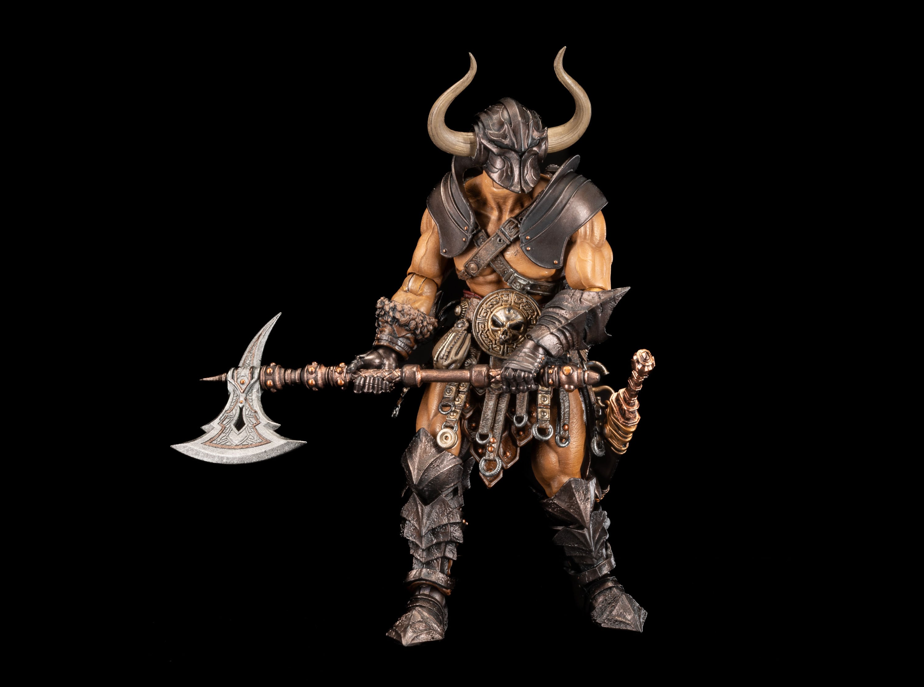 Mythic Legions Deluxe Barbarian Builder Kit 2 Action Figure Set Gallery Image 4