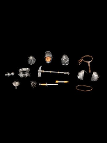 Mythic Legions Valiant Knight Add-On Accessory Set Gallery Image 2