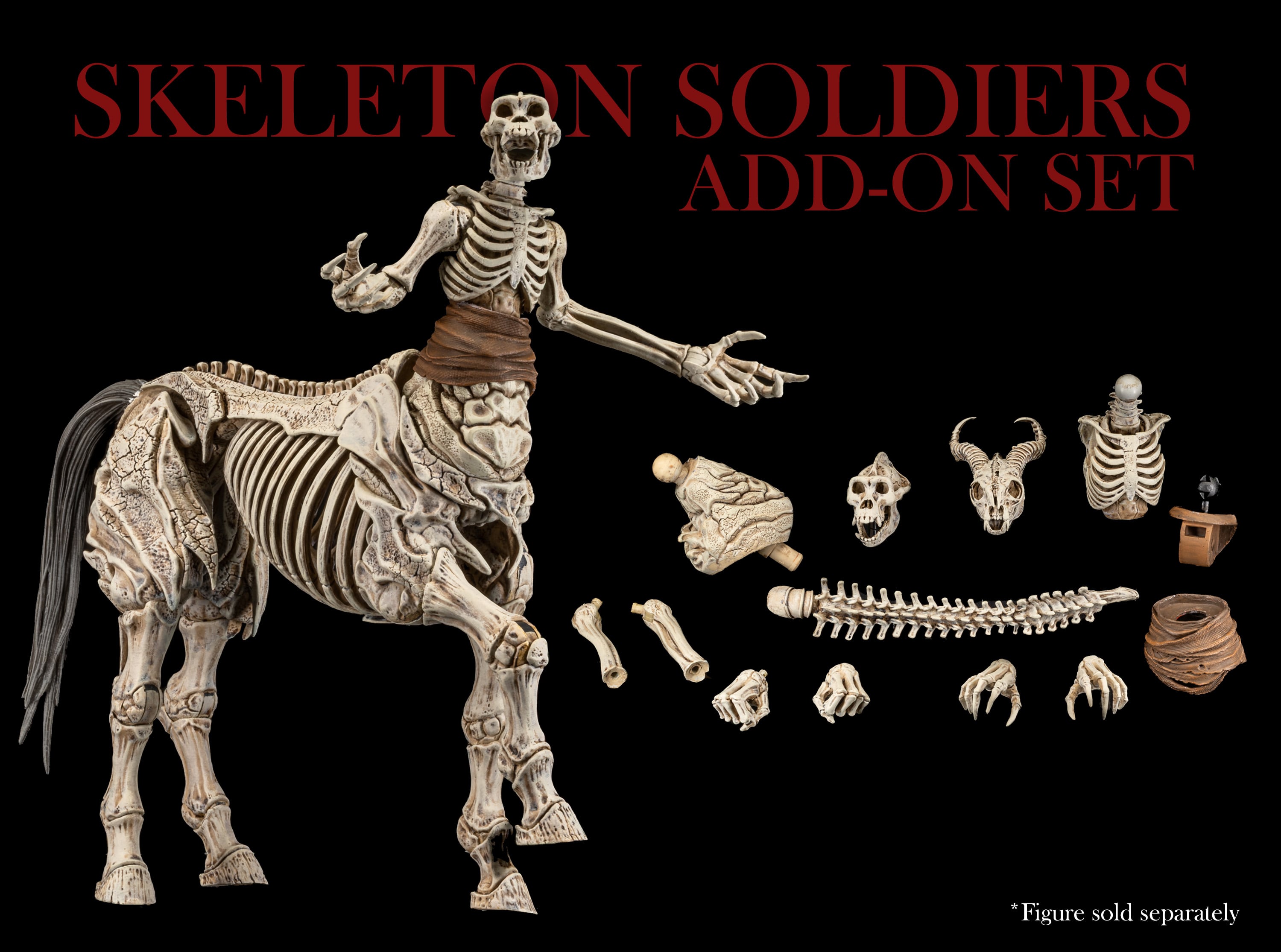 Mythic Legions Skeleton Soldiers Add-On Accessory Set Gallery Image 7