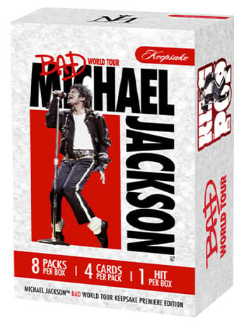 Michael Jackson: Bad World Tour Premiere Edition Trading Cards Blaster Box Gallery Image 2