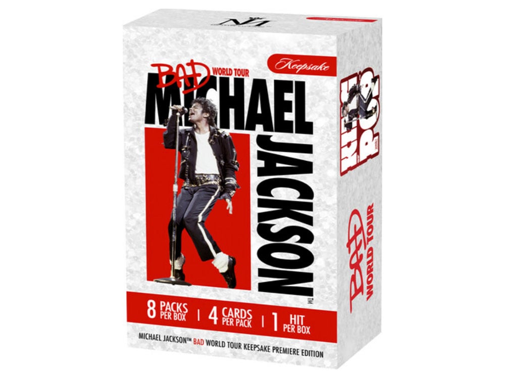 Michael Jackson: Bad World Tour Premiere Edition Trading Cards Blaster Box Gallery Image 1