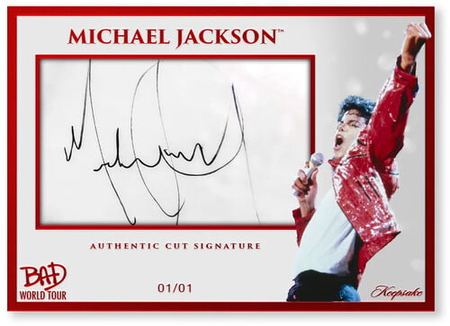 Michael Jackson: Bad World Tour Premiere Edition Trading Cards Blaster Box Gallery Image 7