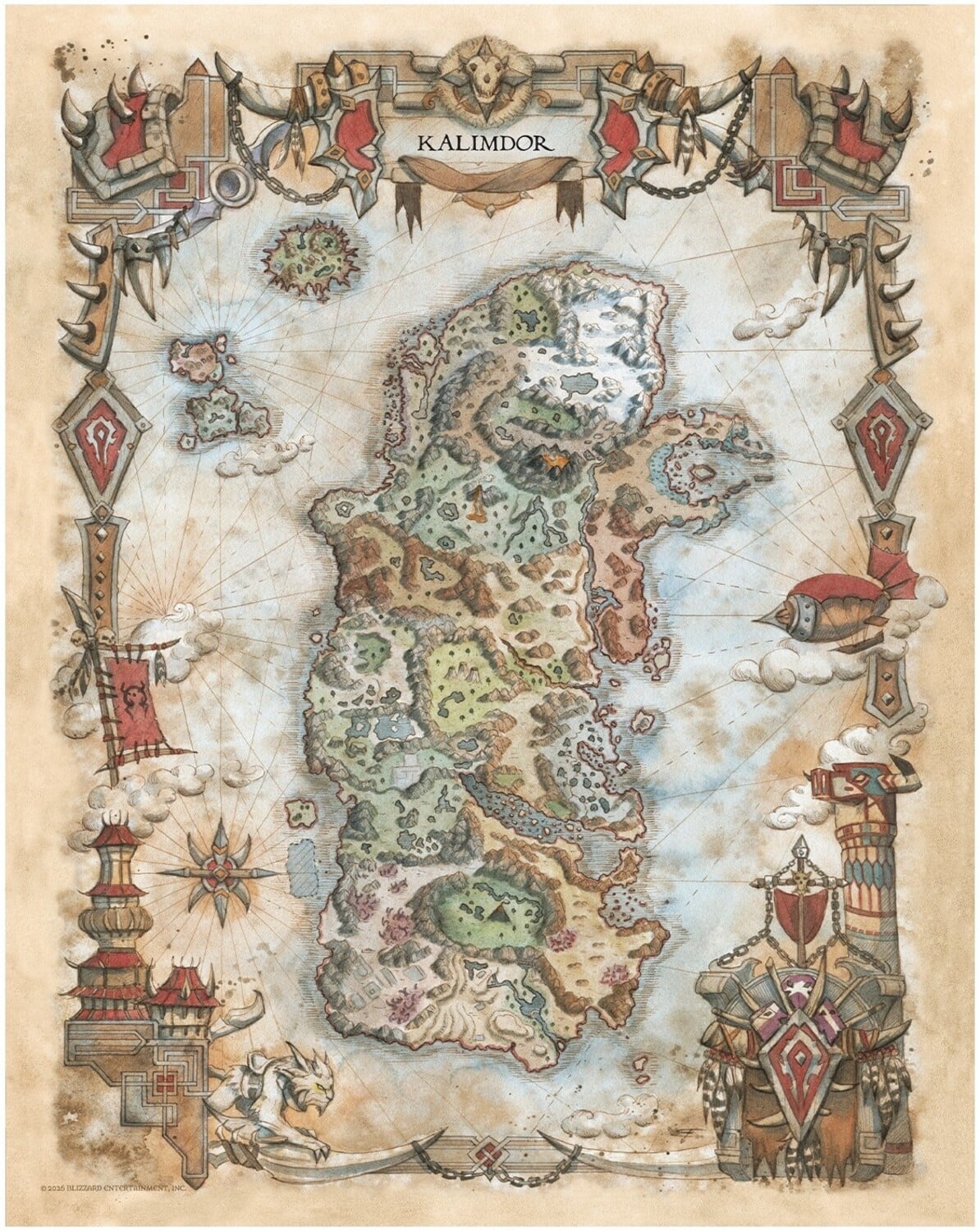 World of Warcraft Limited Edition Lithograph Set Gallery Image 5