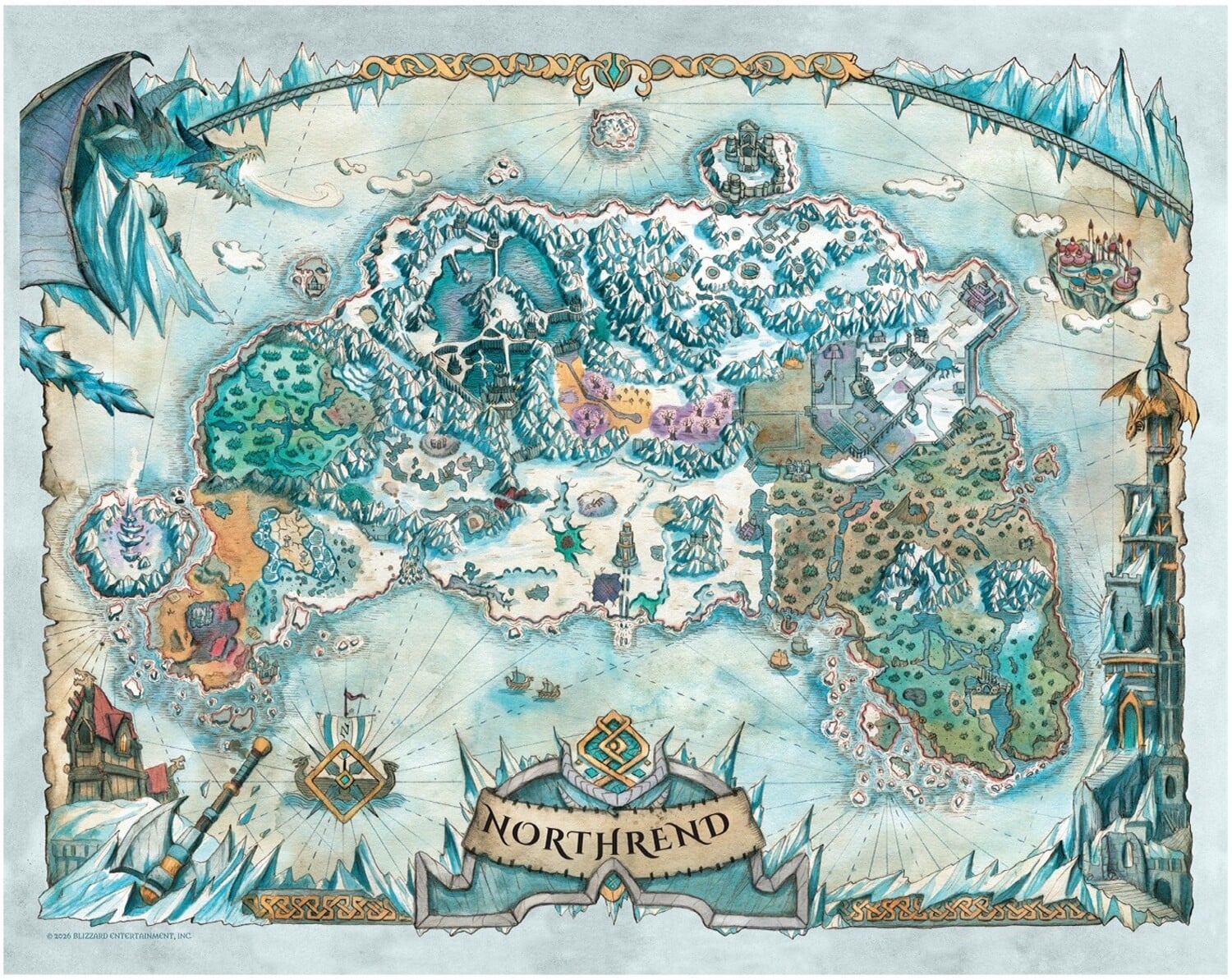 World of Warcraft Limited Edition Lithograph Set Gallery Image 7
