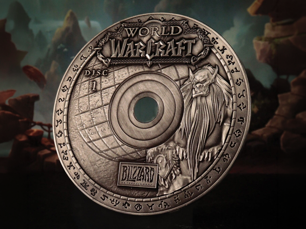 World of Warcraft Metal CD-ROM Limited Edition Replica Gallery Image 1