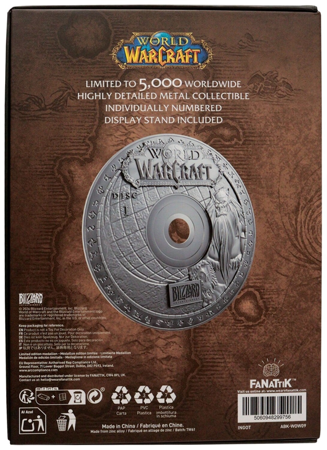 World of Warcraft Metal CD-ROM Limited Edition Replica Gallery Image 18