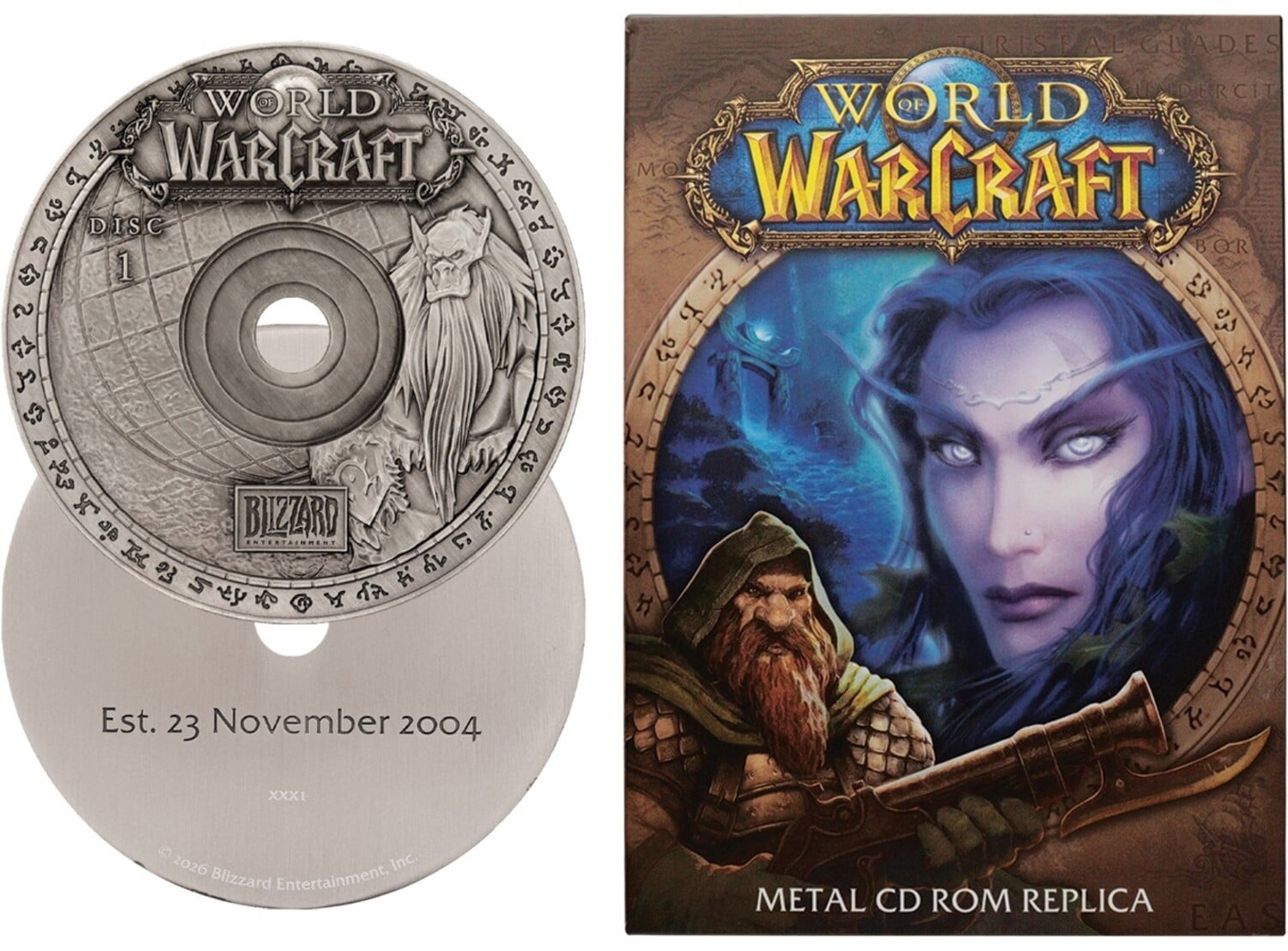 World of Warcraft Metal CD-ROM Limited Edition Replica Gallery Image 3