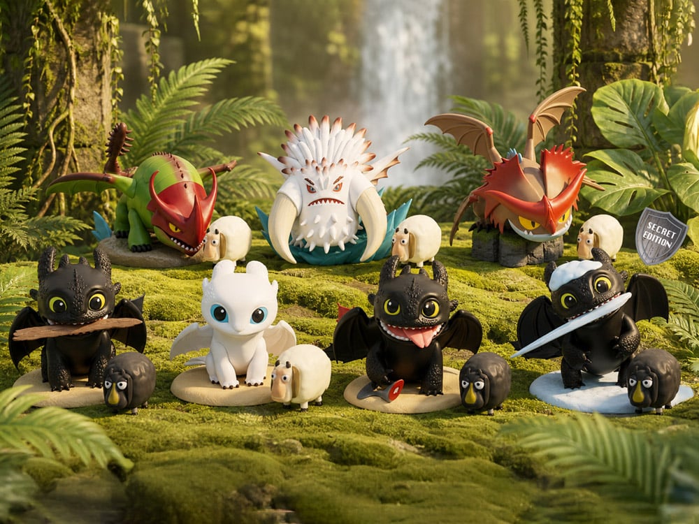 How to Train Your Dragon Mini Egg Attack MEA-116 Box of 6 Random Figures Gallery Image 1