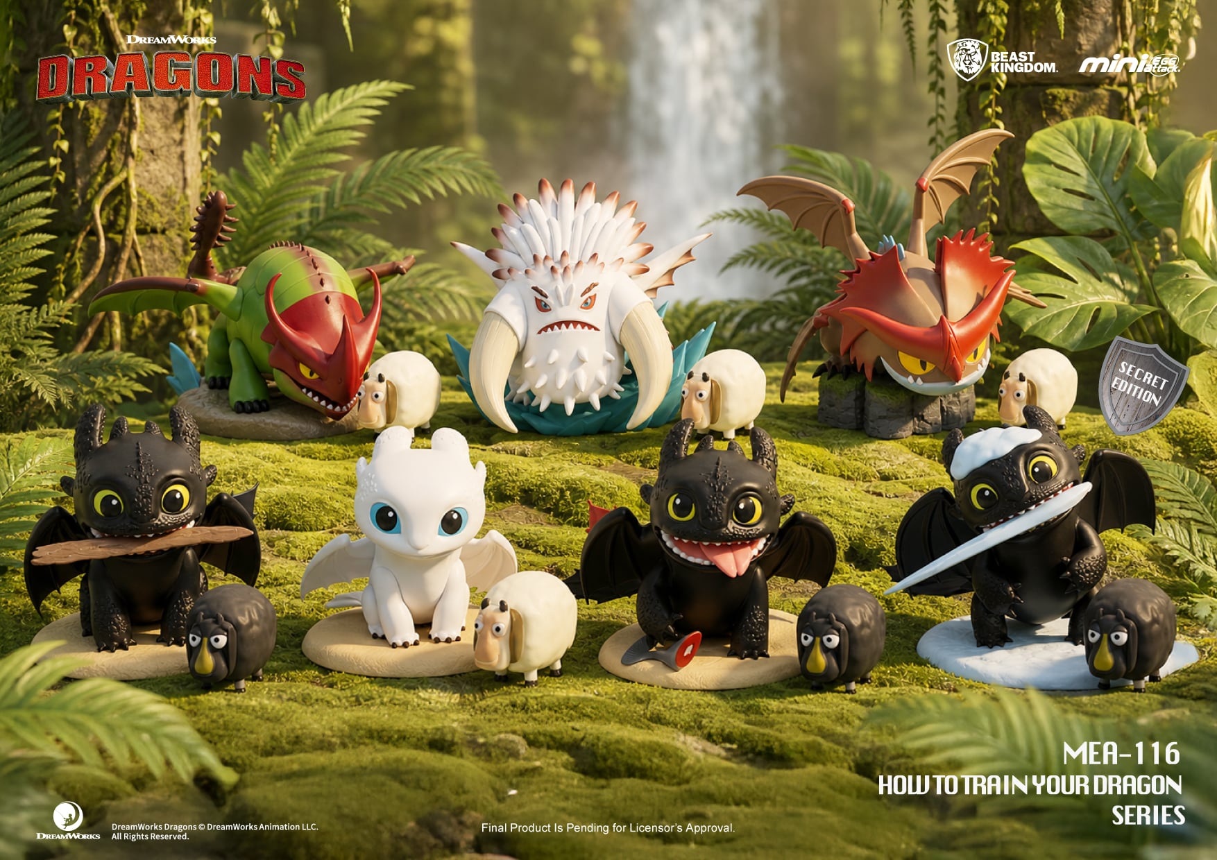 How to Train Your Dragon Mini Egg Attack MEA-116 Box of 6 Random Figures Gallery Image 10