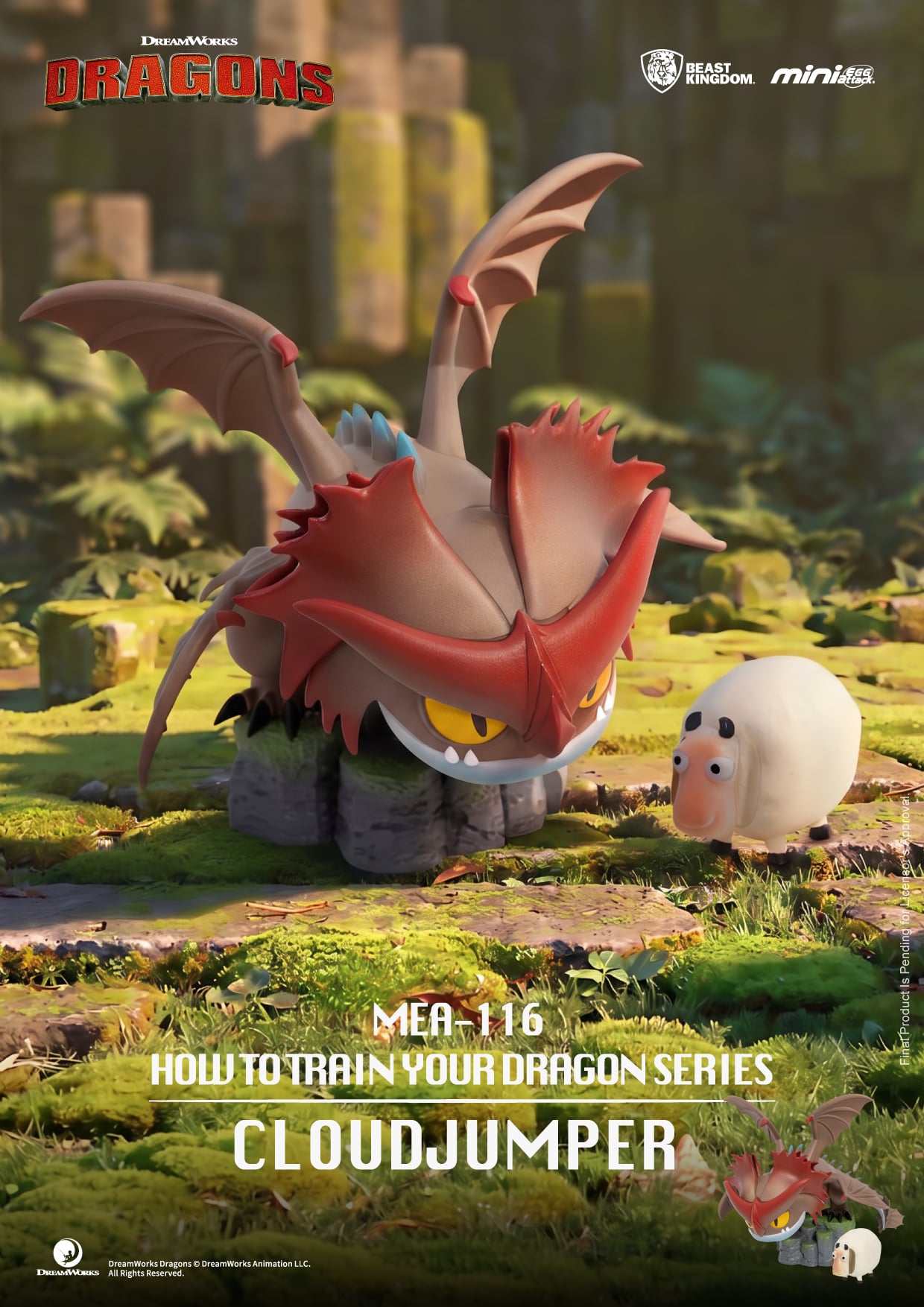 How to Train Your Dragon Mini Egg Attack MEA-116 Box of 6 Random Figures Gallery Image 8