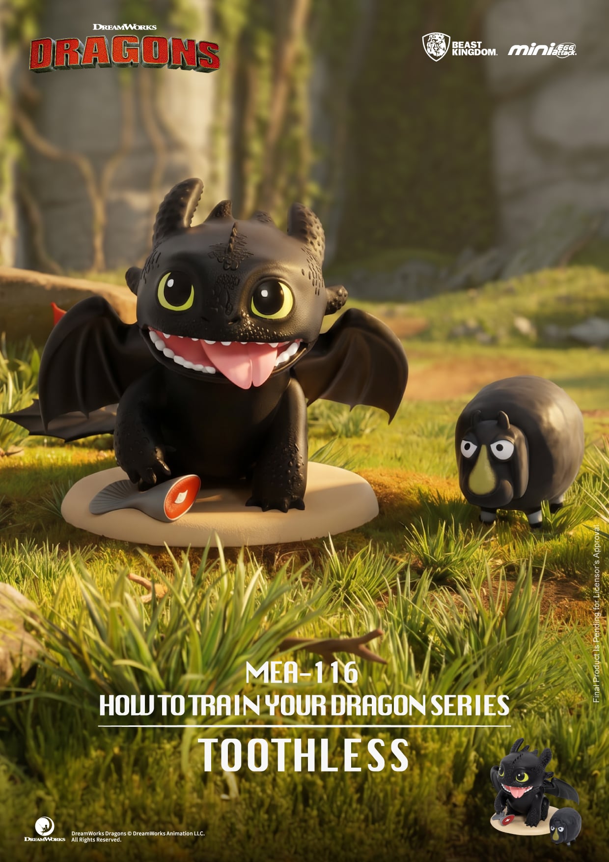 How to Train Your Dragon Mini Egg Attack MEA-116 Box of 6 Random Figures Gallery Image 4