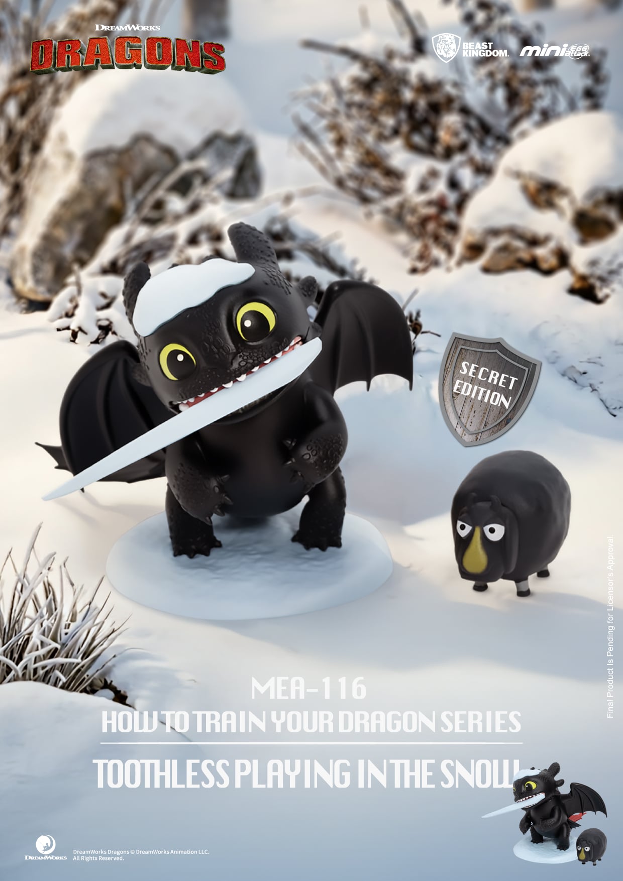 How to Train Your Dragon Mini Egg Attack MEA-116 Box of 6 Random Figures Gallery Image 9