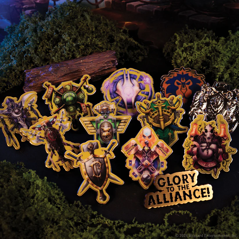 World of Warcraft Alliance Box of 12 Random Pin Badges Gallery Image 4