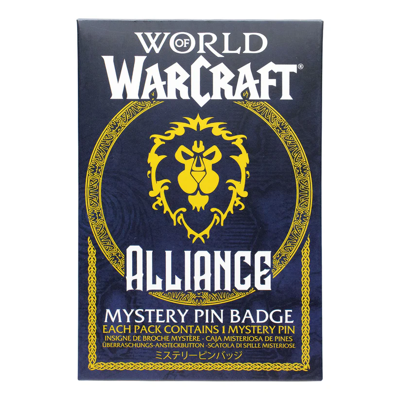 World of Warcraft Alliance Box of 12 Random Pin Badges Gallery Image 22