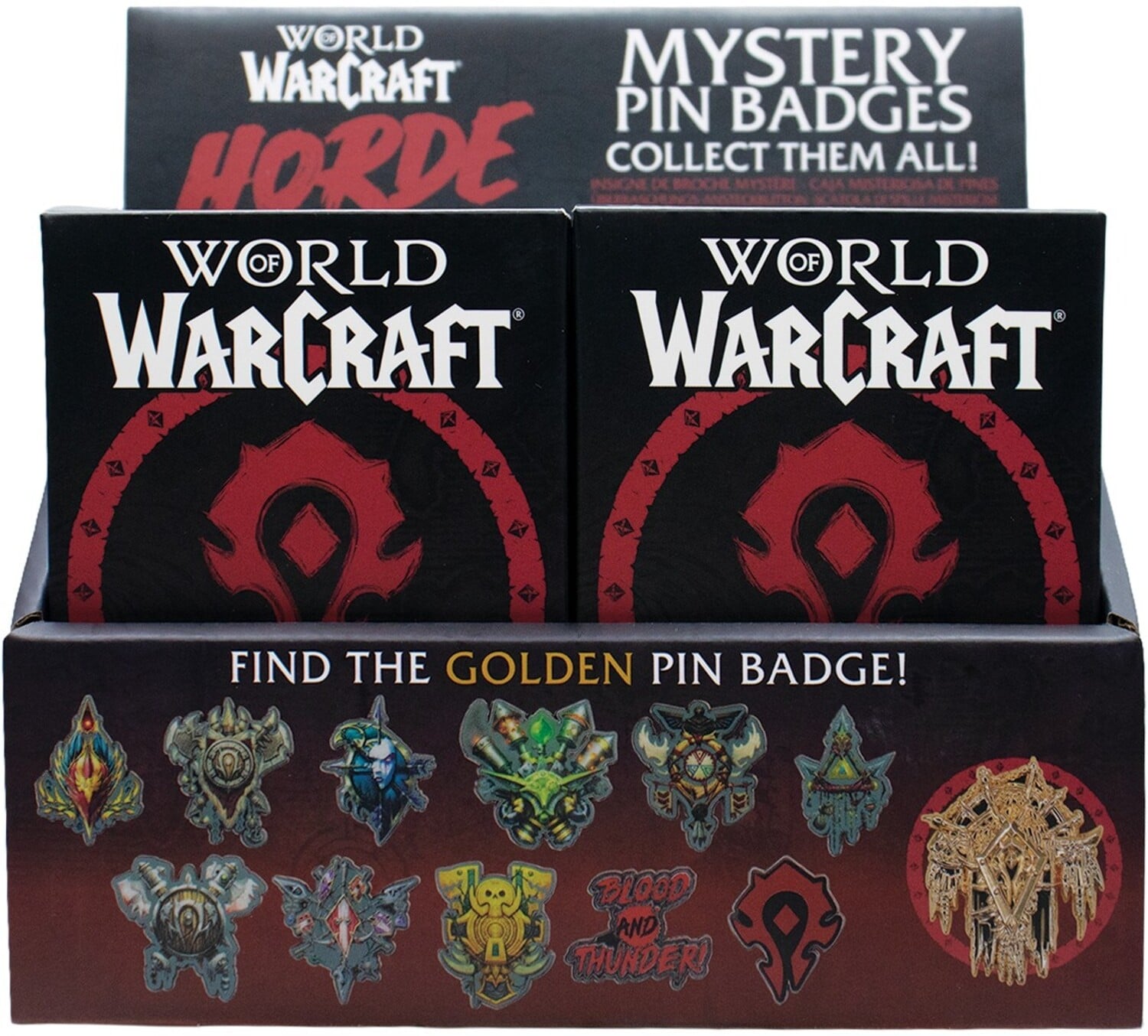 World of Warcraft Horde Box of 12 Random Pin Badges Gallery Image 20