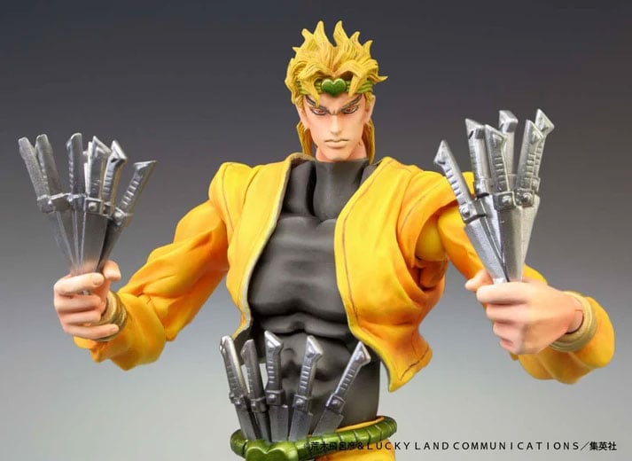 JoJo's Bizarre Adventure: Stardust Crusaders Super Action Statue Dio Action Figure (2nd Reissue) Gallery Image 4