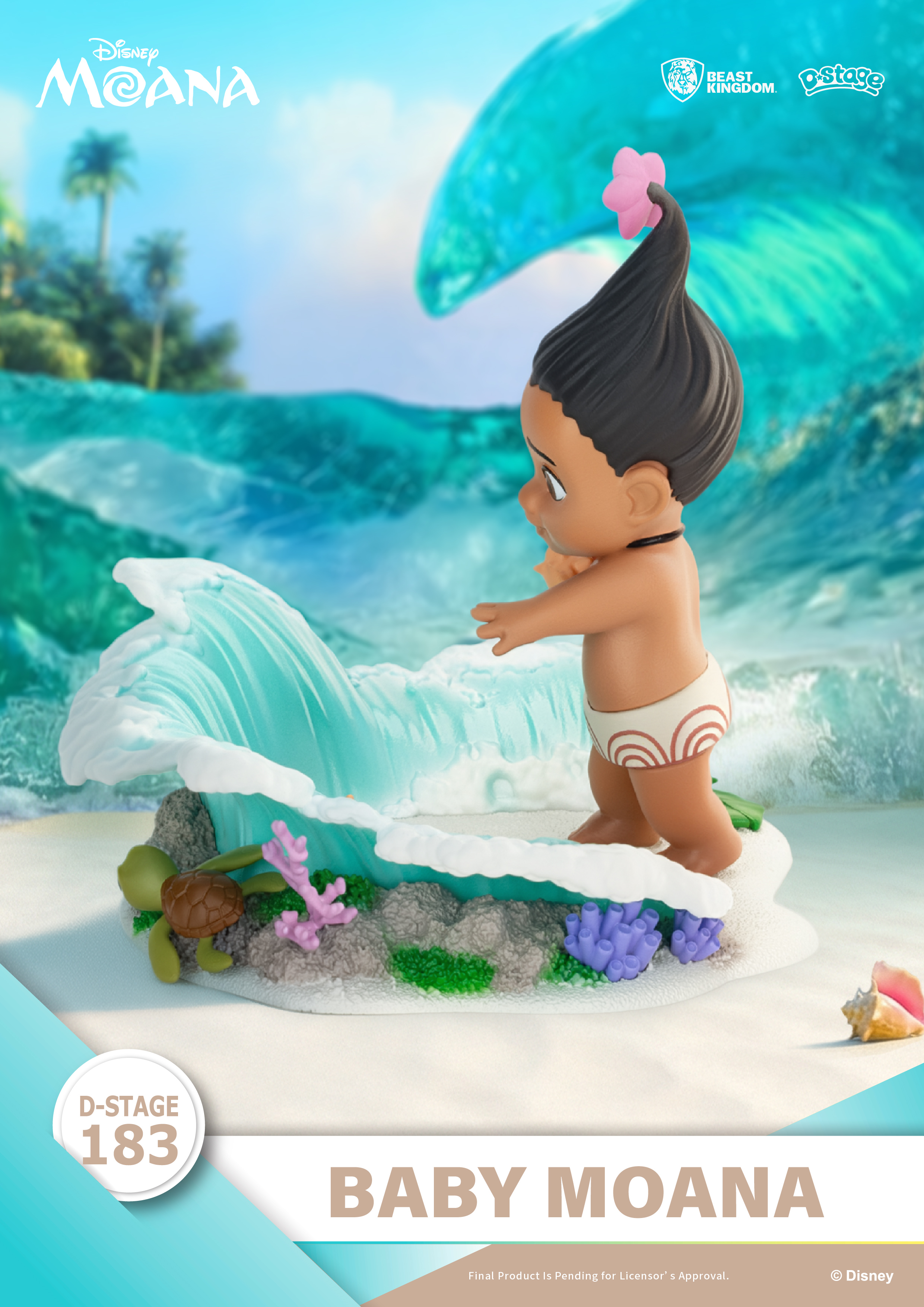Moana D-Stage DS-183 Baby Moana Statue
