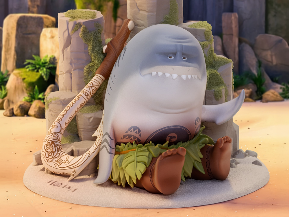 Moana D-Stage DS-184 Shark Maui Statue