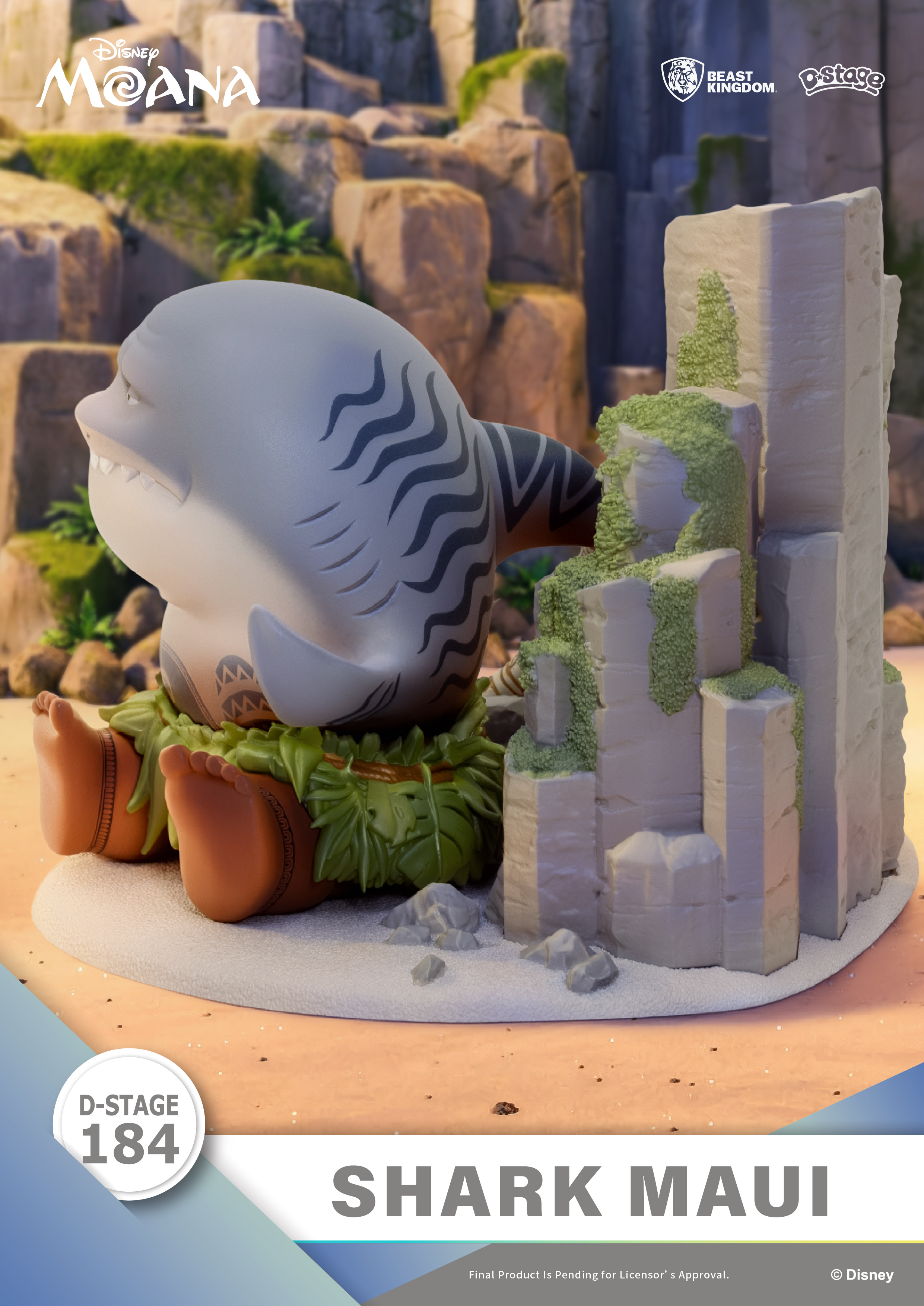 Moana D-Stage DS-184 Shark Maui Statue
