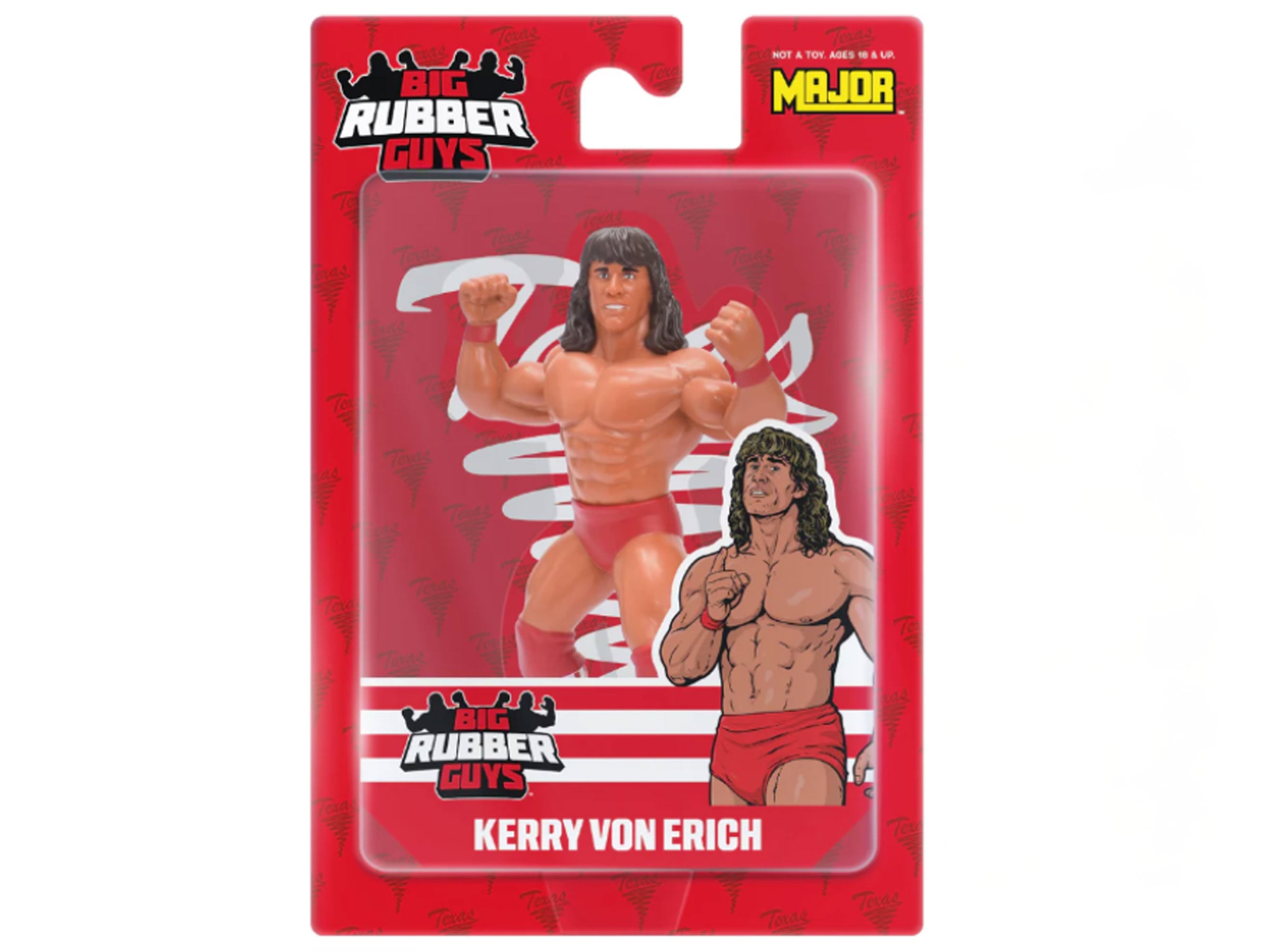 Big Rubber Guys Kerry Von Erich "Tornado" Figure Gallery Image 3