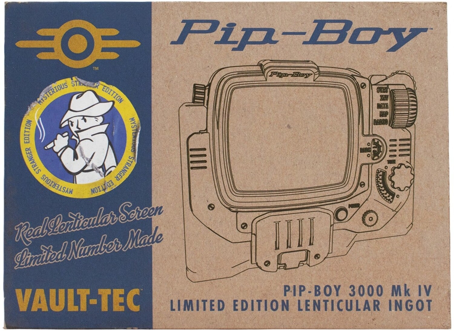 Fallout Pip Boy 3000 Mk IV (Mysterious Stranger) Limited Edition Lenticular Ingot Gallery Image 16